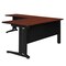 Regency Desk Shell Fusion 66" L-Desk Shell, 42" Return, Cherr, Cherry MLDS663042CH - alternate 2